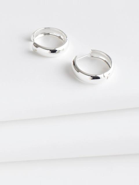 Madewell Demi-Fine Chunky Medium Hoop Earrings