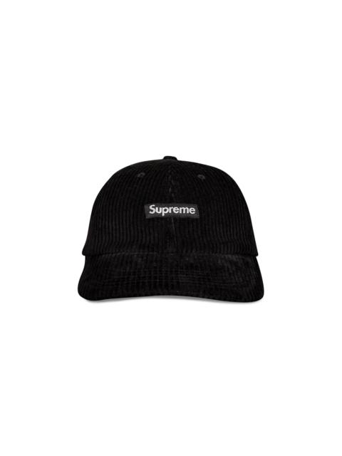 Supreme 대리 리플 Corduroy 작은 상자 6 Panel '블랙 이름 *