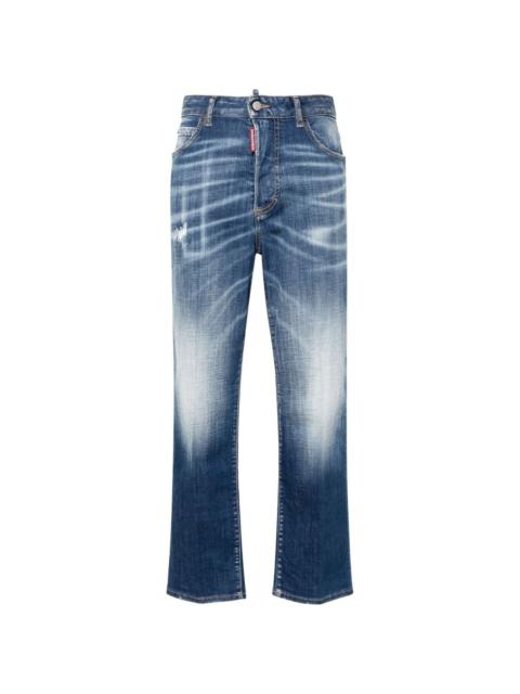 DSQUARED2 Boston high-rise cropped jeans