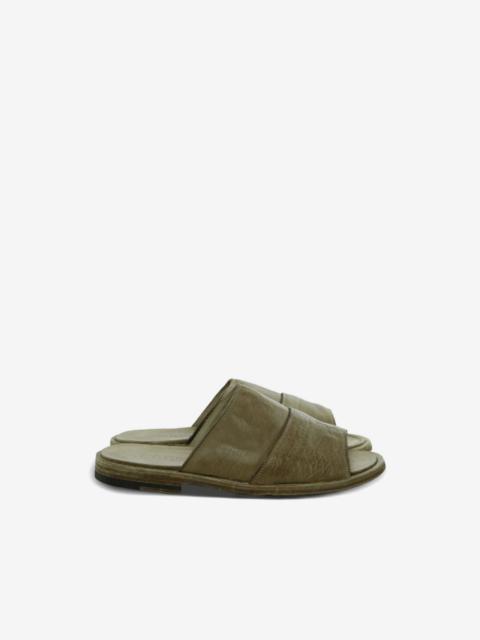 Ziggy Chen crinkled-leather sandals