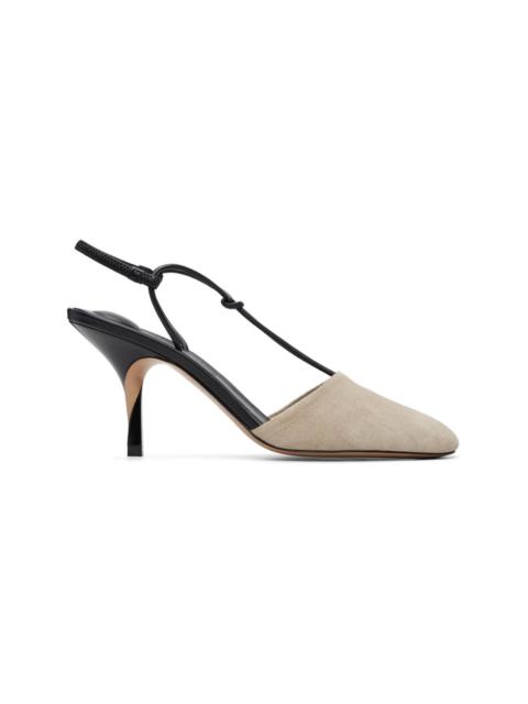 JACQUEMUS Gray 'Les Sandales Pina' Heels