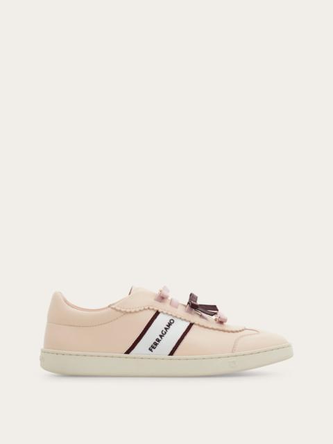 FERRAGAMO Sneaker with mini bow detail
