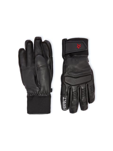 PERFECT MOMENT PM Leather Ski Gloves black