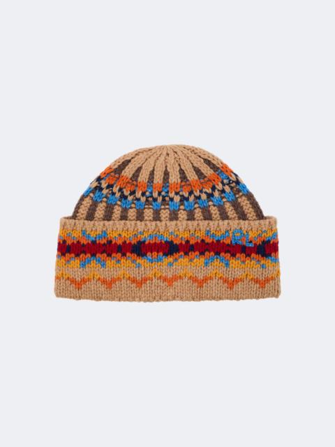 Polo Ralph Lauren Jacquard wool and cotton-blend beanie