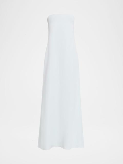 TWP Carolyn's Gown in Coated Viscose Linen
