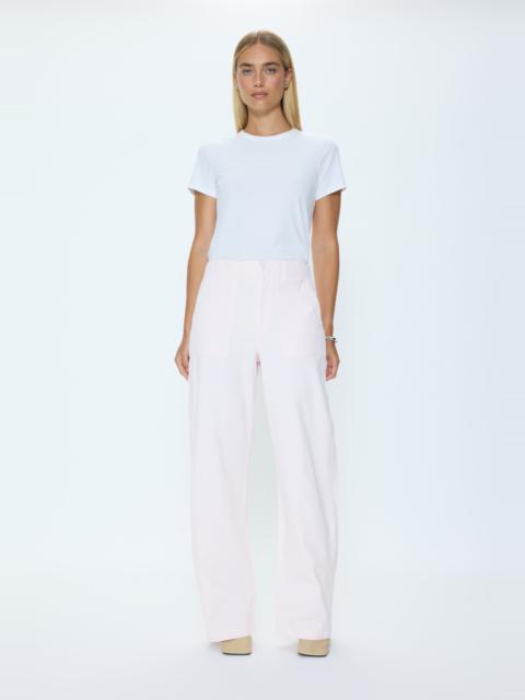 PISTOLA WREN RELAXED STRAIGHT UTILITY PANT - ICE PINK