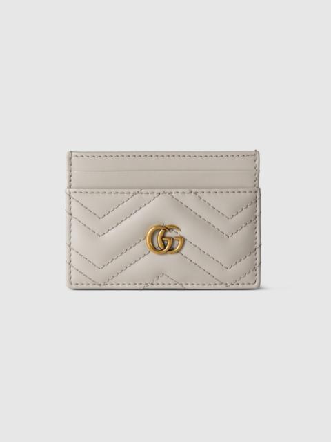 GUCCI GG Marmont matelassé card case