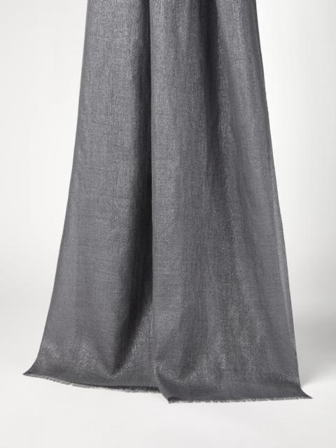 Brunello Cucinelli Cashmere and silk sparkling scarf