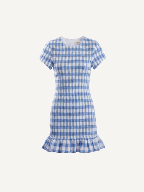 Cleobella JUNE MINI DRESS | BLUE BONNET GINGHAM
