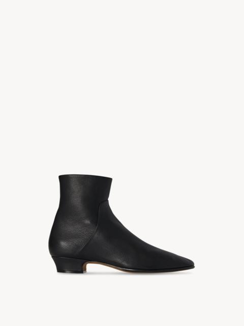 The Row Awar Ankle Boot in Leather