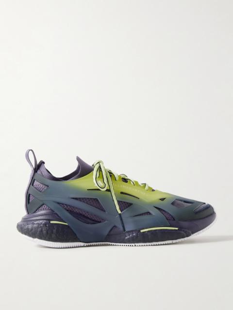 adidas Solarglide Primeknit And Rubber Sneakers