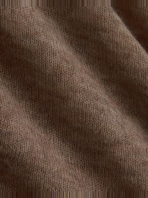 EVERLANE AIR ALPACA WIDE V CROPPED CARDIGAN
