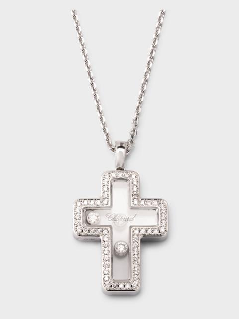 Happy Diamonds Cross Pendant Necklace