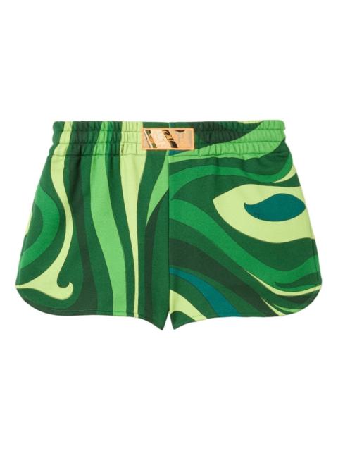 PUCCI Marmo-print shorts