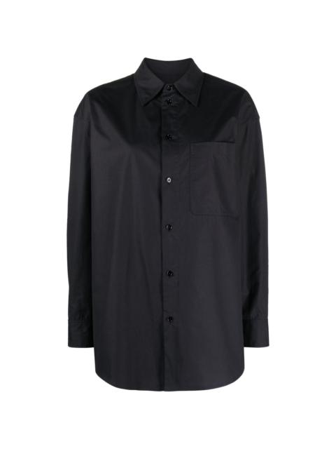 Lemaire overlapping-panel cotton shirt