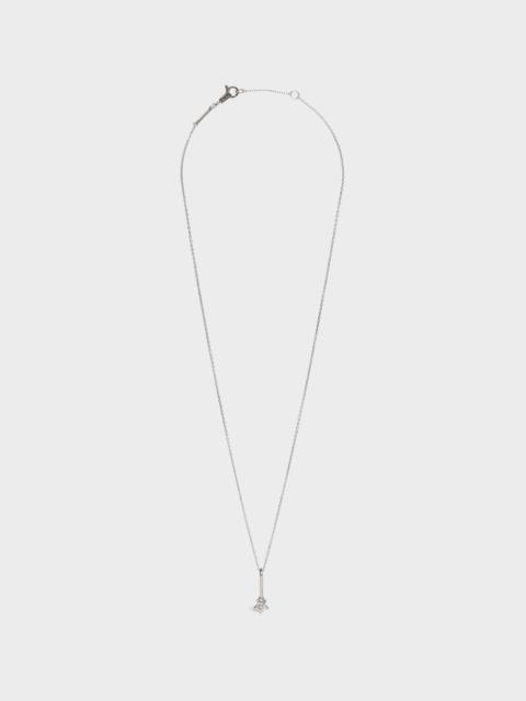 CELINE Etoile Celine Necklace in White Gold and White Diamond