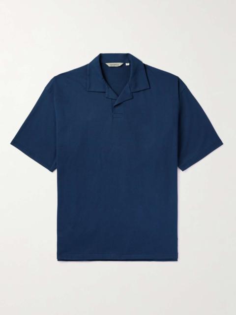 Cotton-Blend Jersey Polo Shirt
