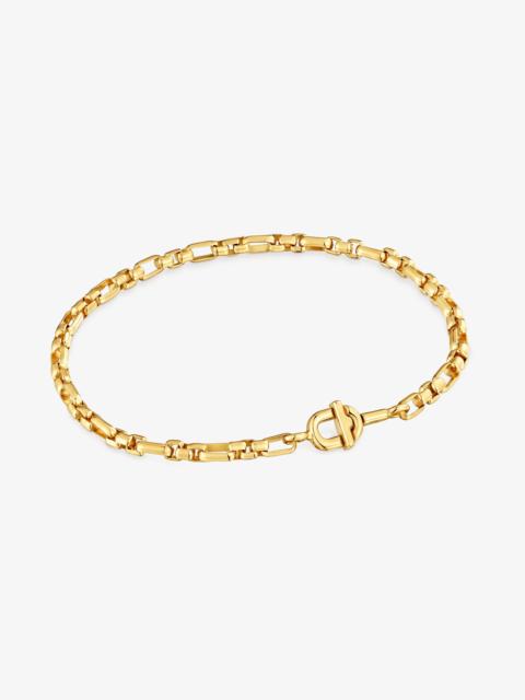TOUS Square chain Bracelet with 18K gold vermeil TOUS MANIFESTO
