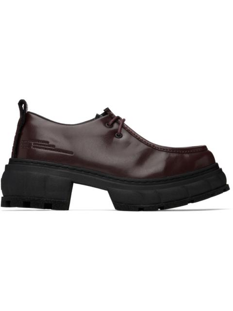 VIRÓN Burgundy Carne Bollente Edition New Order Oxfords