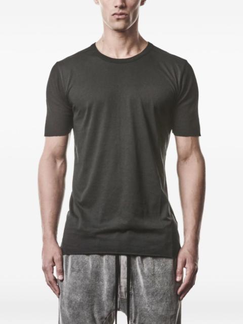 thom/krom ribbed-panel T-shirt