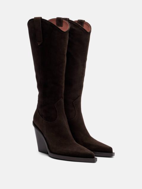 PARIS TEXAS Vegas 100 suede cowboy boots