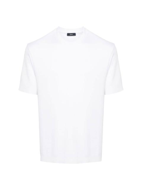 Herno logo-plaque cotton T-shirt