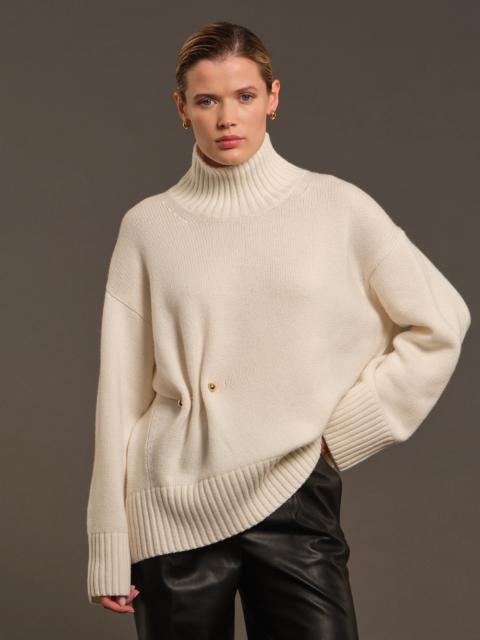 525 america 525 X DL10C: Minetta Cashmere Turtleneck Pullover