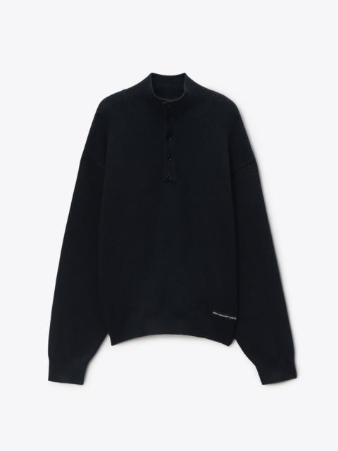 Alexander Wang WOOL TURTLENECK HENLEY