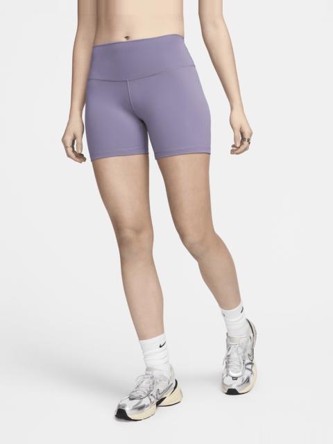 Nike Women's One High-Waisted 5" Biker Shorts