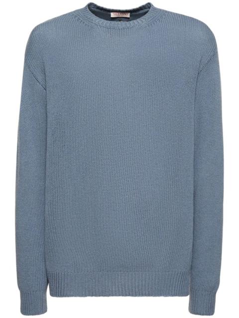 Valentino Cashmere crewneck sweater