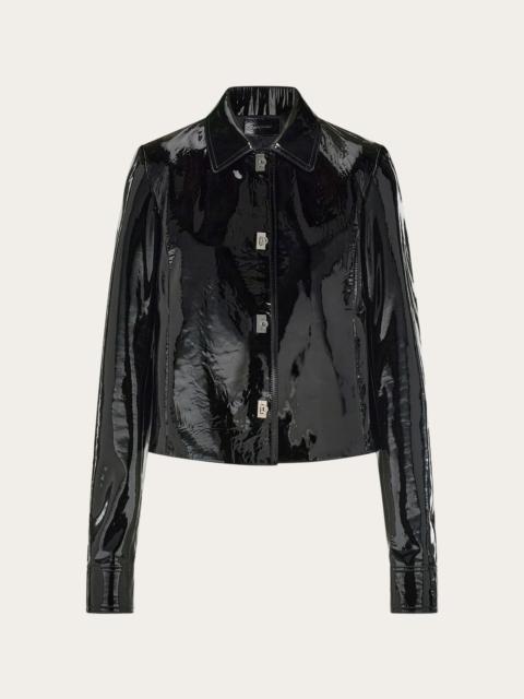 FERRAGAMO Boxy nappa jacket