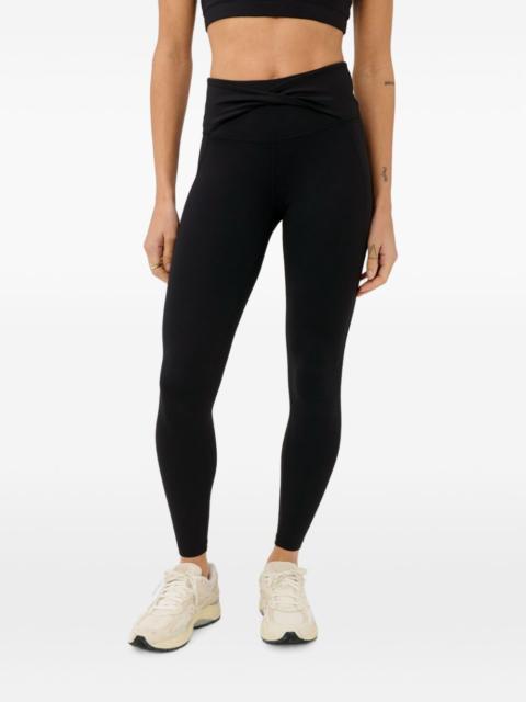 Sweaty Betty twist-waist leggings