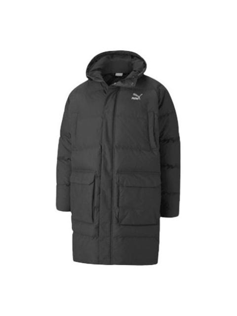 PUMA Classics Long Down Jacket 'Black' 599309-01