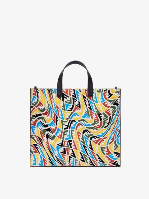FENDI Multicolor FF Vertigo leather bag