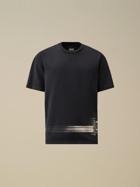 C.P. Company 24/1 Jersey Short Sleeve Bottom Logo T-Shirt