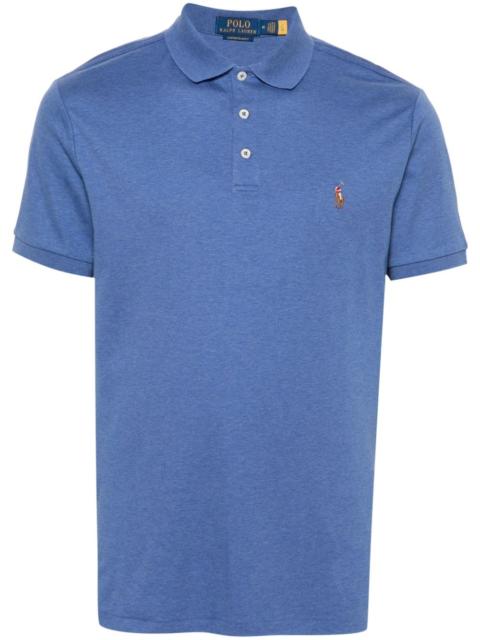 Polo Ralph Lauren embroidered-logo cotton polo shirt