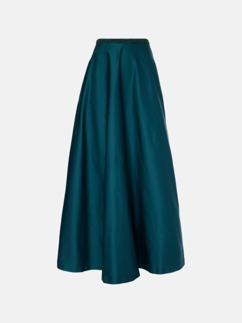 Max Mara Brasile embellished maxi skirt
