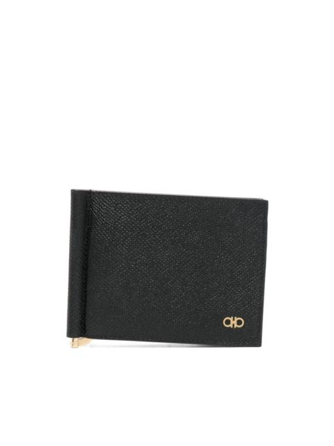 Gancini bi-fold card holder