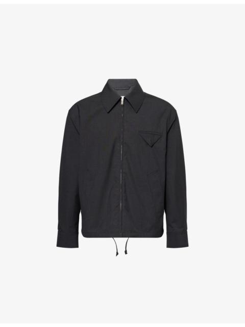 Bottega Veneta Blouson Relaxed-Fit Cotton Blend Jacket