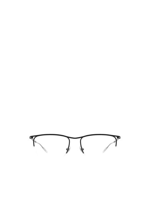 Montblanc square-frame half-rim glasses
