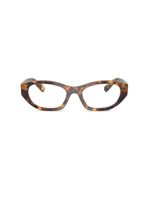 Miu Miu rectangle-frame glasses