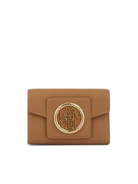 LANCEL Roxanne leather flap wallet