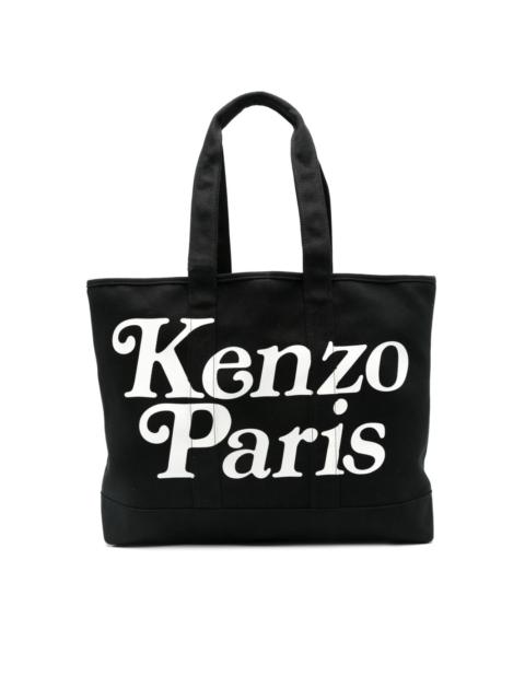 KENZO large logo-print tote bag