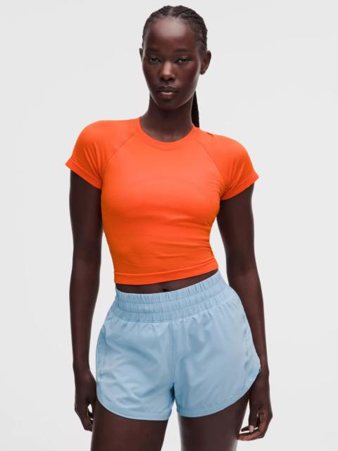 lululemon Swiftly Tech Cropped Short-Sleeve Shirt 2.0