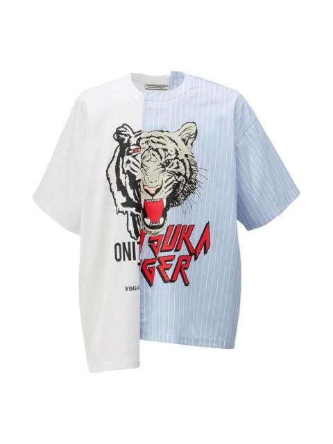 Onitsuka Tiger Onitsuka Tiger Graphic T-shirt 'White Blue' 2183B319-100