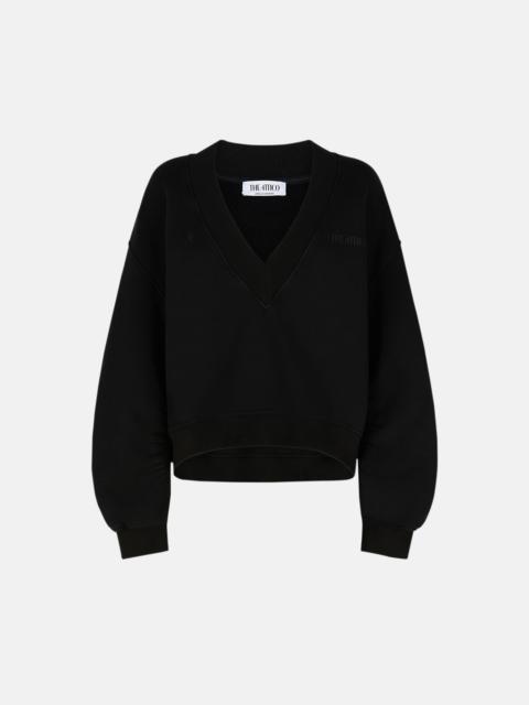 THE ATTICO BLACK FADE SWEATSHIRT