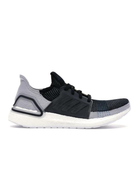 adidas Ultra Boost 19 Core Black Grey Six Shock Cyan