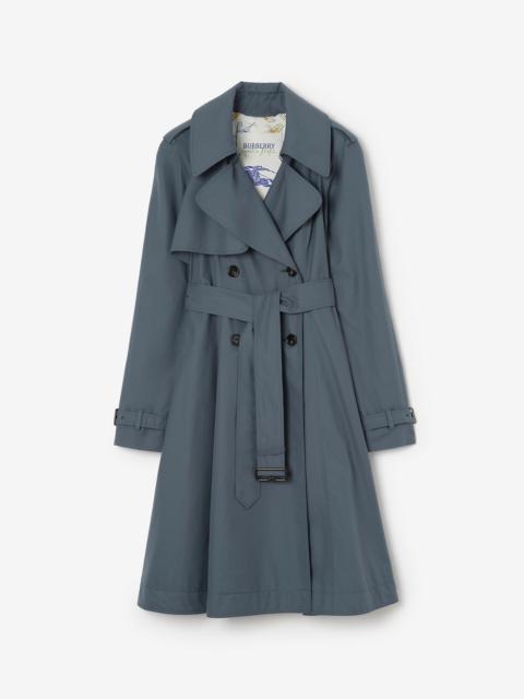 Burberry Long Tropical Gabardine Pembury Trench Coat