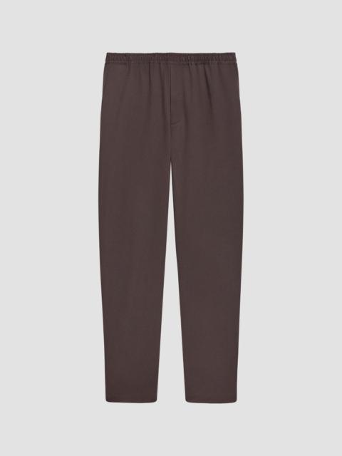 Theory Men's Chino-Style Stretch-Cotton Relaxed Pants - Classic Brown