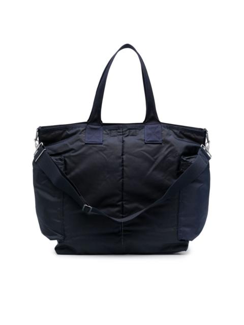 PORTER logo patch tote bag